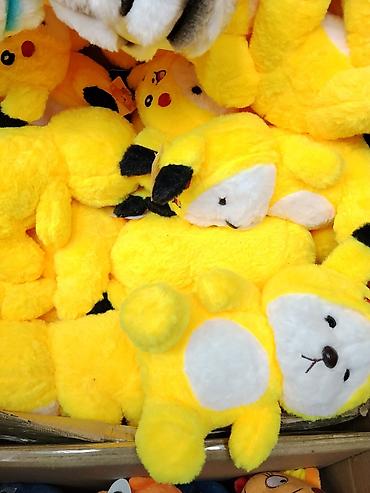 dilvin teddy: Мягкие игрушки жёлтого цвета — плюшевые зверята/персонажи - Материал — 1