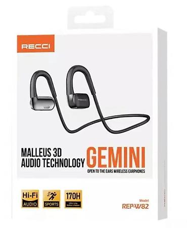 Simsiz qulaqlıq Recci Gemini Rep-W82 Tip - İdman qulaqlıqları, Simsiz