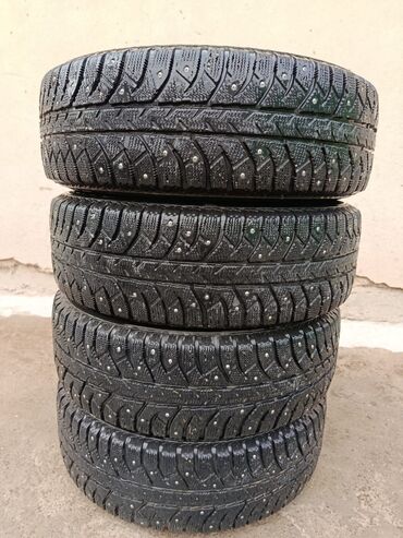 диска шницер: Дөңгөлөктөр монтажда 185 / 65 / R 15, Winter stud, Комплект, Жеңил унаалар, Темир