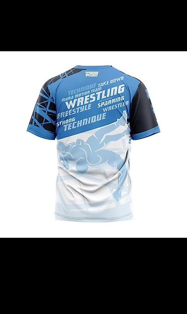 Футболки: Спортивная футболка “World Mura Motion Wrestling” - Тип — 3