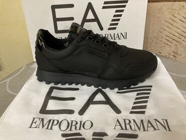 stefano obuća čizme: Emporio Armani kozne patike