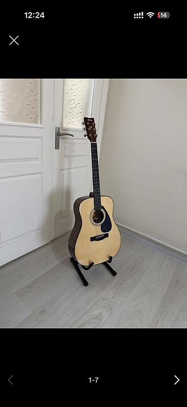 Музыкальные инструменты: Акустическая гитара Yamaha F600 (дредноут) - Серия F, модель F600 — — 1