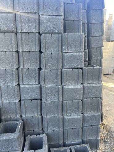 Пескоблок: Пескоблок Гладкий, Заборный, 190x190x390, Самовывоз, Платная доставка, Бесплатная доставка — 7