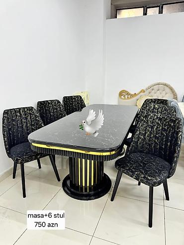 karta: Qonaq otağı üçün, Yeni, 6 stul — 1