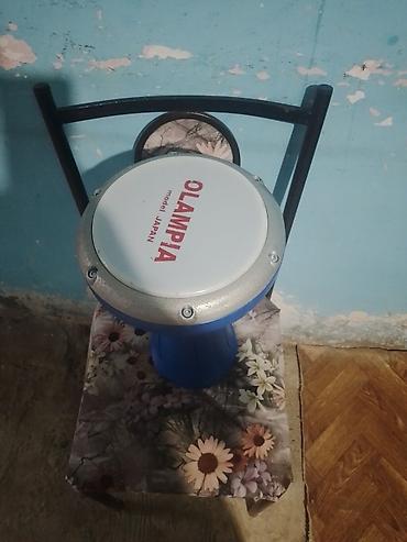 Darbukalar: OLAMPIA model JAPAN darbuka (dəfin/darbuka) – mavi gövdəli, metal — 2