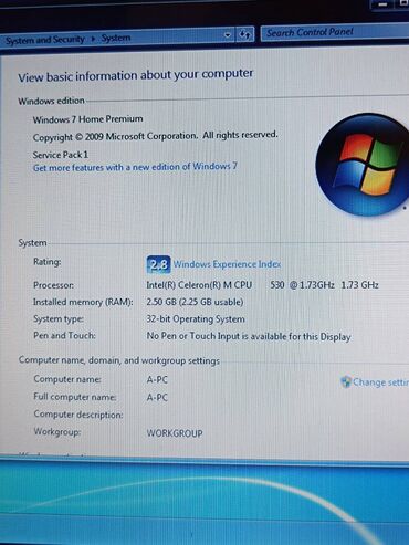 Fujitsu: Intel Celeron, 2 GB OZU, 15.4 " na lalafo.rs — 13 Fujitsu: Intel Celeron, 2 GB OZU, 15.4 " — 13