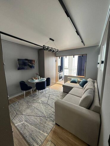 квартиры подсилением: 1 комната, 57 м², Элитка, 8 этаж, Дизайнерский ремонт