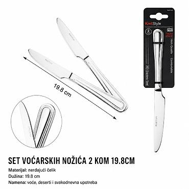rezanje voca cena: KMT Nož za desert sa dvostrukom ručkom 2402934 - Brend: Kmt Style - — 1