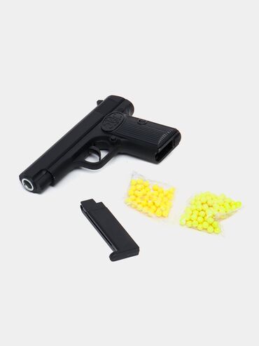 Игрушки: Air Soft Gun K-112 – игрушечный пистолет металлический 🔫 Стреляй — 5