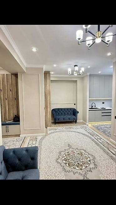 120: 2 комнаты, 58 м², Ак-Кеме Элитка, 13 этаж, Евроремонт — 2