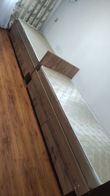 Односпальные кровати: Односпальная кровать, Новый, С матрасом, длина - 190 см — 11