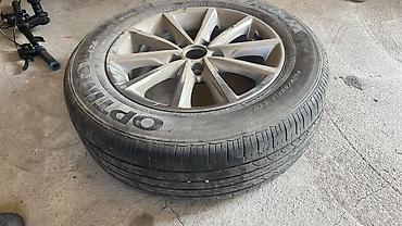 стук клин: Летнее колесо в сборе: шина Hankook Optimo H426 + литой диск. 16 — 1