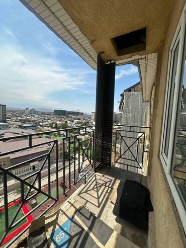 сдаю 1 комнатную квартиру кок жар: 1 комната, 52 м², Элитка, 9 этаж, Евроремонт