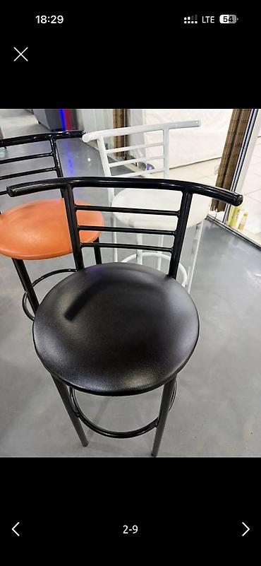 Новые барные стулья! Цена 3150 сом за 1 ну единицу . Комплект