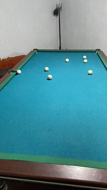 Бильярдные столы: Бильярдный стол -Мраморный 10фут - Размер: полноразмерная игровая — 6