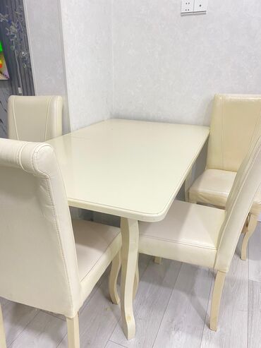 столешница для кухни в баку: Masa 4 oturacaq ile tecili satilir 120azn. Unvan xirdalan Nigaz