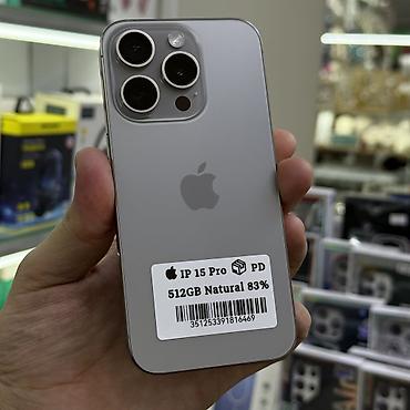 Apple iPhone: IPhone 15 Pro, Б/у, 512 ГБ, Natural Titanium, 82 % — 11