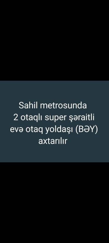 Mənzil alıram: Evin şəraiti superdi. Ev sahil və 28 may metrosu yaxinligindadı. 1