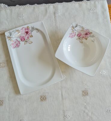 Nahar dəstləri və servizlər: Nahar dəsti, rəng - Ağ, Farfor, 6 nəfərlik, Türkiyə — 5