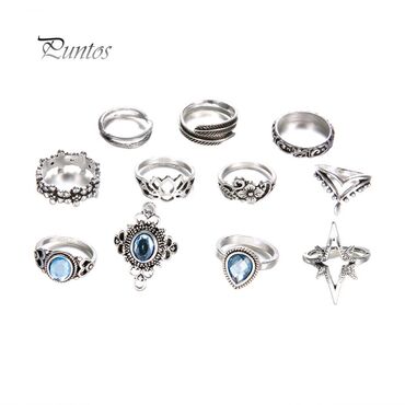 Prstenje: Set prstenja tibetansko srebro 1200 din — 5