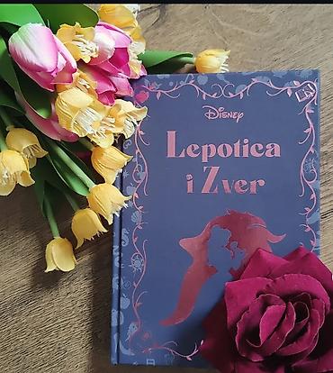 audio: Disney knjiga “Lepotica i Zver” – tvrdi povez - Jezik: srpski — 1