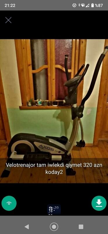 Digər trenajorlar: Trenajorlar qacis aparatlari idman aletleri sekillerde qiymet məlumat — 12