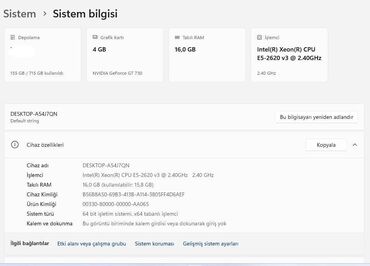 Masaüstü kompüterlər və iş stansiyaları: Salam Aleykum ideal vəziyyətdə komputer prosessoru satilir Təcili Real