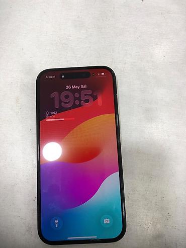 iphone 12 qara: IPhone 15, 128 GB, Qara, Barmaq izi, Face ID, Zəmanət — 1