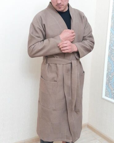 Домашние костюмы: Оптом минимум 10 шт! Мужской вафельный халат Женский вафельный халат — 11