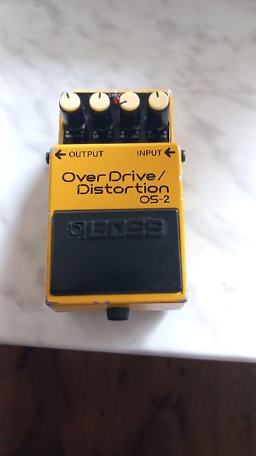 BOSS OS-2 OverDrive/Distortion pedalı - Model: BOSS OS-2 - Effekt
