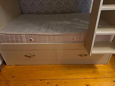 matras ortopedik: Oğlan və qız üçün, Yeni, Çarpayı, Matras ilə, Siyirməli, MDF — 6