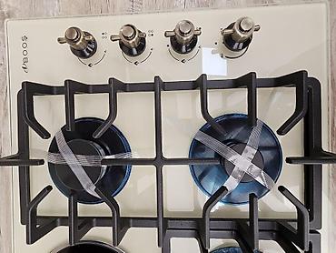Газовые печи: Qaz plitəsi "Booş" Qaz plitəsi BOOŞ Rengi: BEJ ( krem rengli) Üst — 6