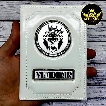 Другие аксессуары: Документница из натуральной кожи премиум класса с Вашим госномером — 2