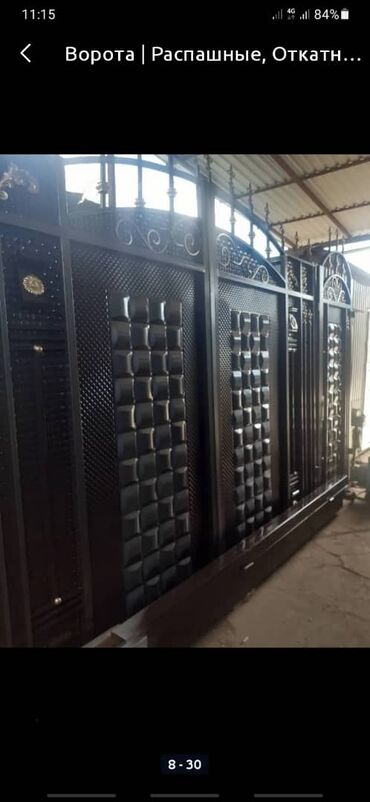 Откатные ворота: Вороты для дома — 6