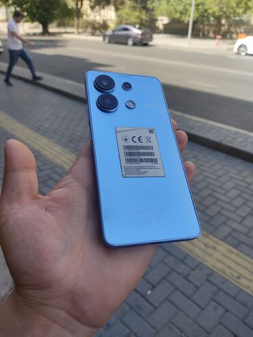 Redmi: Redmi Note 13, 128 GB, rəng - Göy, Zəmanət, Barmaq izi, İki sim kartlı