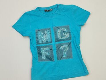 koszulka z garfieldem: T-shirt, 9 years, 128-134 cm, condition - Good