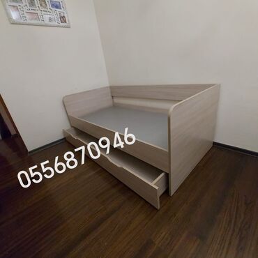 İkimərtəbəli uşaq çarpayıları: Oğlan və qız üçün, Yeni, Çarpayı, Matras ilə, Siyirməli, Laminat — 10