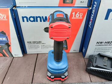 Дрели: Шуруповёрт Nanwei съемный патрон Mногoгoлoвoчнaя, бесщёточная — 9