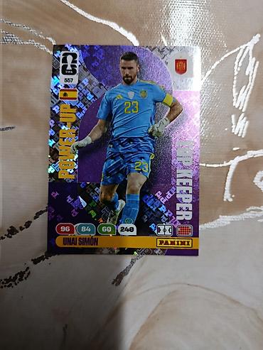 İncəsənət və kolleksiyalar: Panini FIFA kolleksiya kartı – Unai Simón (Top Keeper) Futbol — 1
