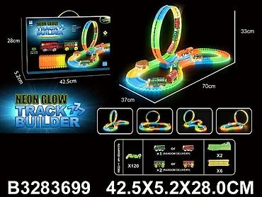ugg papuce za leto: Neon Glow Track Builder – komplet za gradnju svetleće staze sa loopom — 1