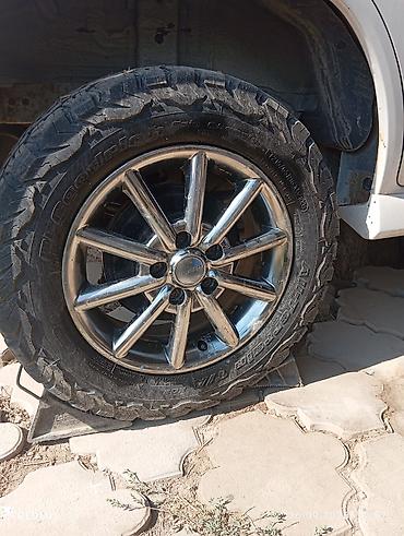 Колеса в сборе 215 / 70 / R 16, Всесезонная, Б/у, Комплект, Внедорожные (АТ/МТ), Литые, отверстий - 5 at lalafo.kg Колеса в сборе 215 / 70 / R 16, Всесезонная, Б/у, Комплект, Внедорожные (АТ/МТ), Литые, отверстий - 5