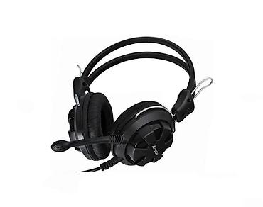A4Tech HS-28 ComfortFit – Mikrofonlu simli stereo qulaqlıq 🟢 Rəsmi iş