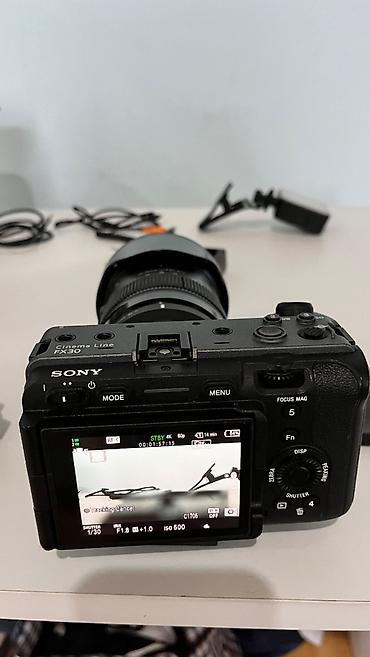 sony lens: Sony FX30 video çəkiliş dəsti Komplekt: - Sony FX30 kino kamerası — 5