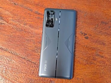 nokia телефон: Poco F4 GT, Б/у, 128 ГБ, цвет - Черный, 2 SIM