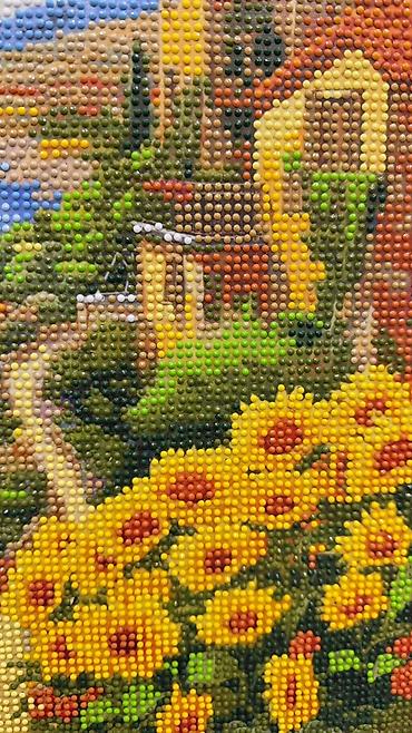 deniz şekli: Məhsul: Rəqəmsal mozaika (diamond painting) tablo Təsvir: - Süjet — 4