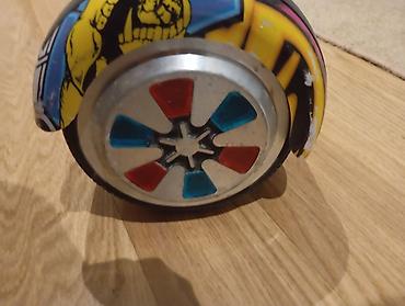 hoverboard ikinci el: Qraffiti dizaynlı elektrikli qyroskuter (hoverboard) - Rəngarəng — 3