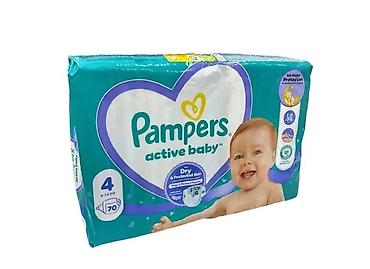 en ucuz forma: Pampers Active Baby uşaq bezləri - Ölçü: Hər ölçüsü var - Paketdə: 70 — 1