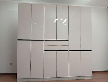 study table: Гардеробный комплект в современном стиле: высокий модульный шкаф и — 3