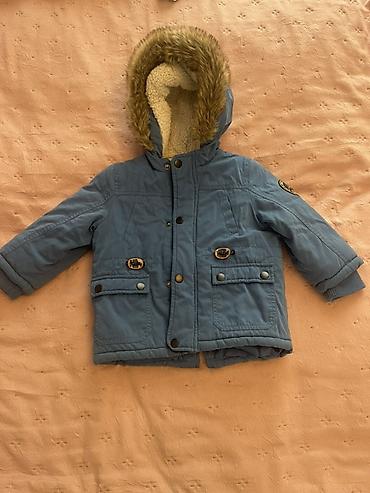 Üst geyimləri: Uşaq qış gödəkçəsi (mothercare-dən alınıb) 12-18 ay - Rəng: mavi - — 1