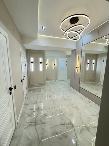 талас квартира керек: 2 комнаты, 70 м², Элитка, 11 этаж, Дизайнерский ремонт